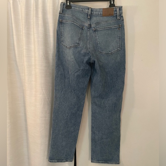 MADEWELL | LIGHTLY WORN | PERFECT VINTAGE STRAIGHT JEAN | SIZE 6 - Picture 3 of 3